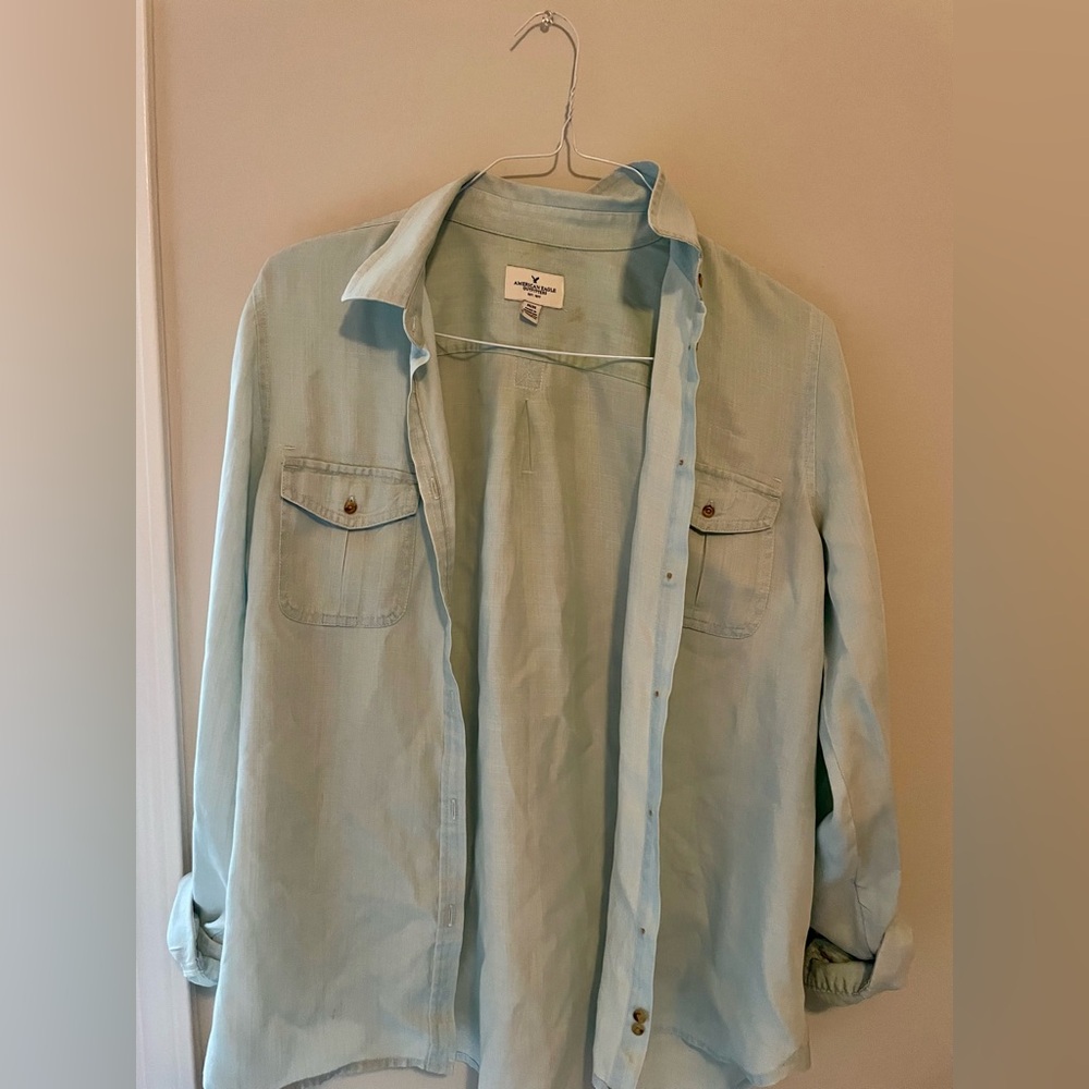 AE chambray shirt